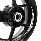 For Aprilia RSV1000 R Mille Logo 17 inch Rim Wheel Stickers WSSB Inner Rim Decal.