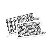 17 inch Rim Wheel Stickers SUPERMOTO-31 Dirt Bike Inner Rim Decal | For Yamaha WR250R XT250X Kawasaki KXF450 - StickerBao Wheel Sticker Store
