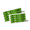 17 inch Rim Wheel Stickers SUPERMOTO Dirt Bike Inner Rim Decal | For Suzuki DR-Z400SM Honda CRF150 - StickerBao Wheel Sticker Store