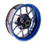 17 inch Rim Wheel Stickers H01B Full Cover Inner Rim & Edge Decal Stripes | For BMW Ducati Honda Kawasaki.